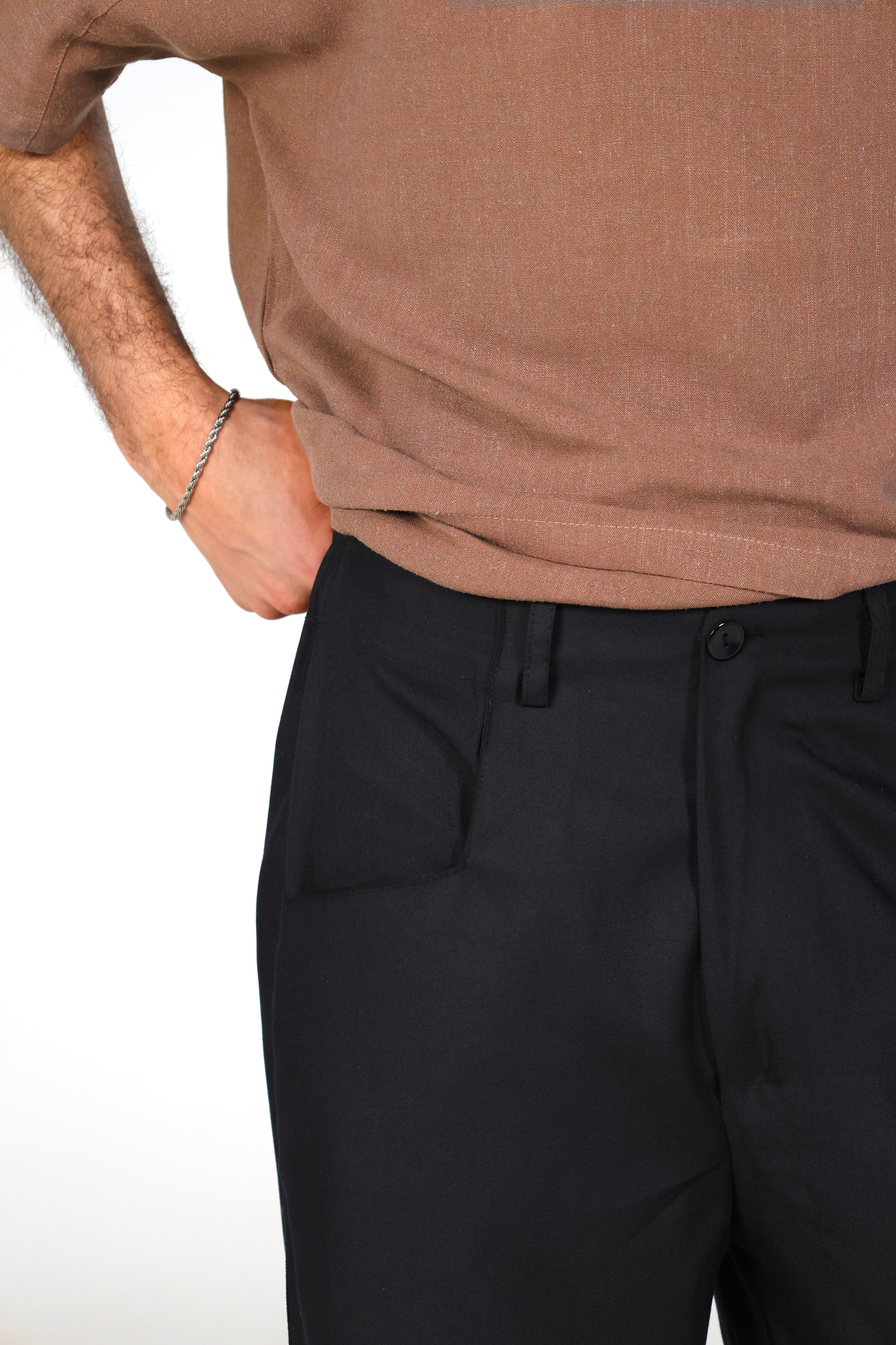 Black Tailored Trousers