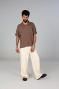 Brown harm polo