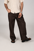 Brown Tailored Trousers
